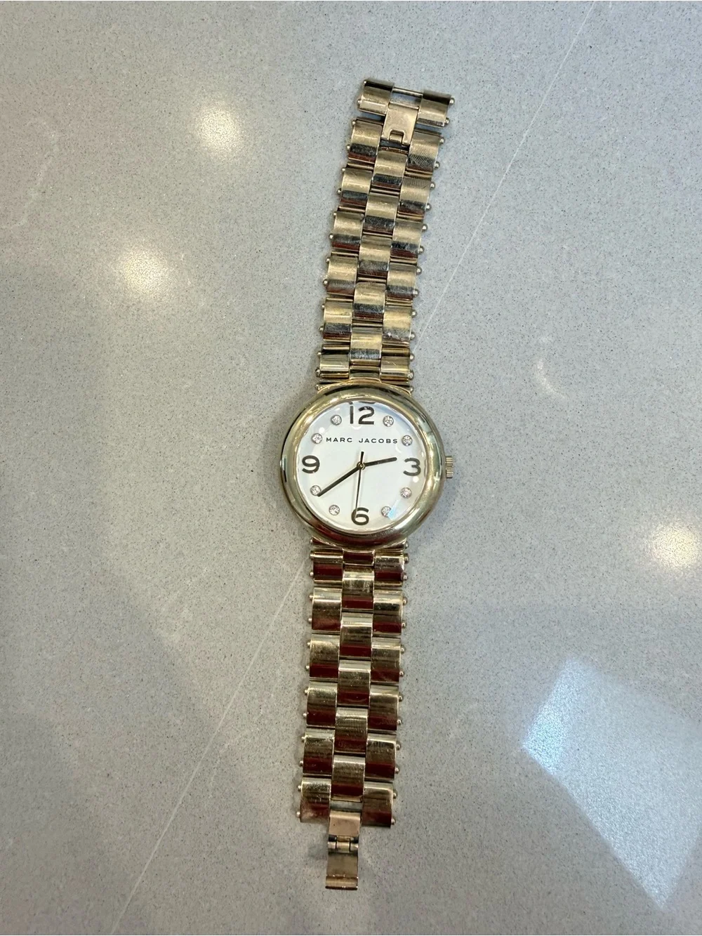 Marc Jacobs gold tone